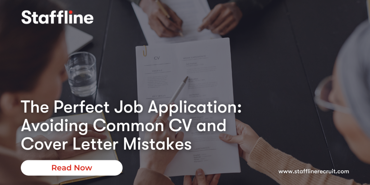 Job Cplication The Perfect Job Application: Avoiding Common CV and Cover Letter ...